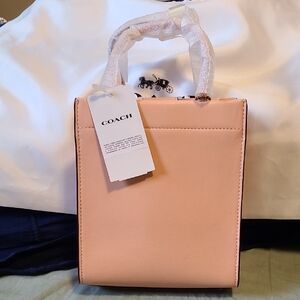 Coach Light Pink Women's Tote Bag